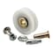 Prime-Line Steel Patio Sliding Door Roller Kit, 1-1/4 in. Concave Roller, White Plastic (1 Pair) D 1798 - alternate 1